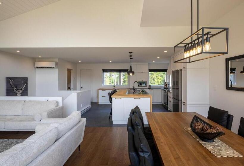 ホテル Hebergement Montsteanne Condos