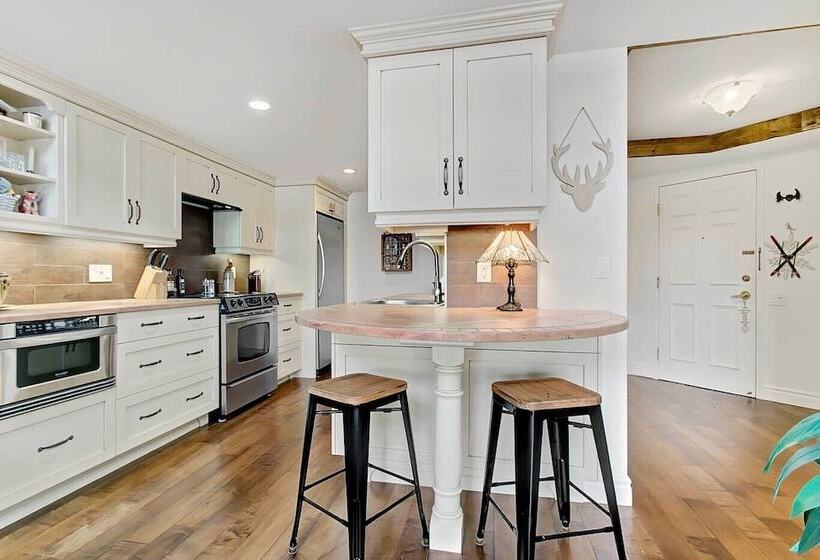 ホテル Hebergement Montsteanne Condos