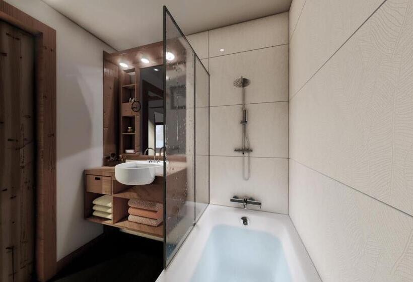 בית מלון כפרי Hôtel Les Sherpas