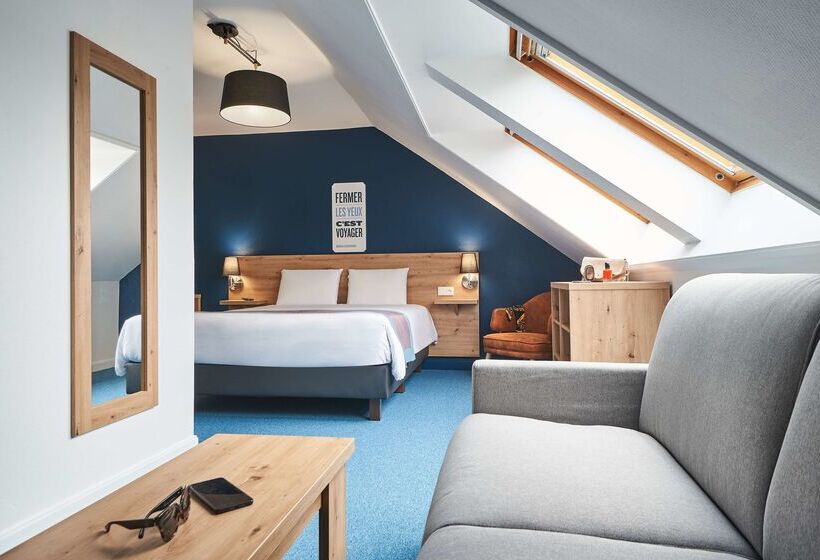 호텔 Kyriad Lille  Mons En Baroeul