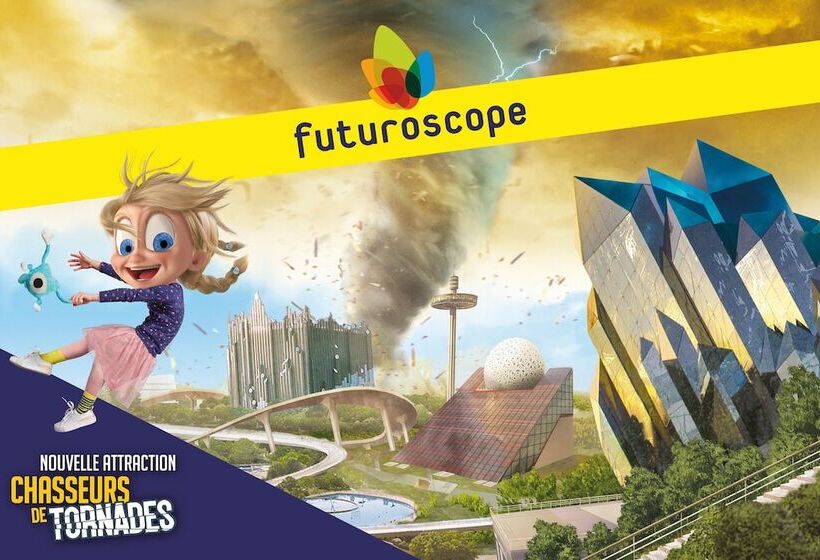 בית מלון כפרי The Originals City, Hôtel Alteora, Poitiers Site Du Futuroscope