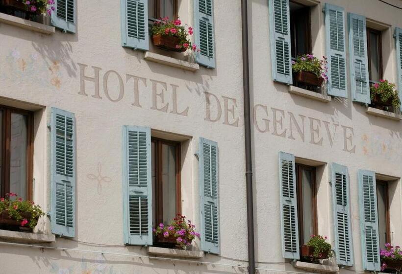 בית מלון כפרי Hôtel De Genève Et Restaurant , Faverges Seythenex