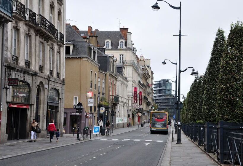 酒店 Mercure Rennes Centre Place Bretagne