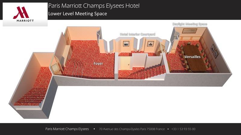 ホテル Paris Marriott Champs Elysees