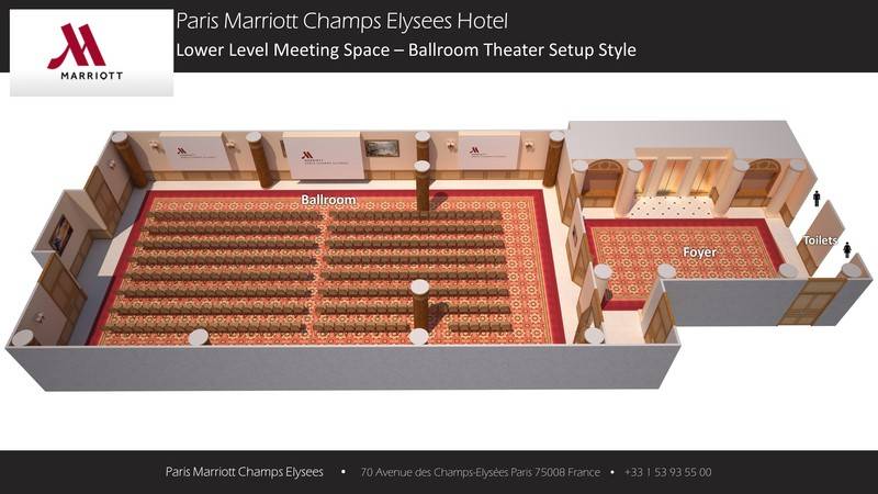ホテル Paris Marriott Champs Elysees