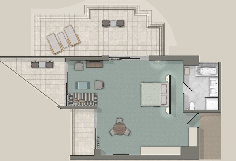 בית מלון כפרי Aquila Porto Rethymno