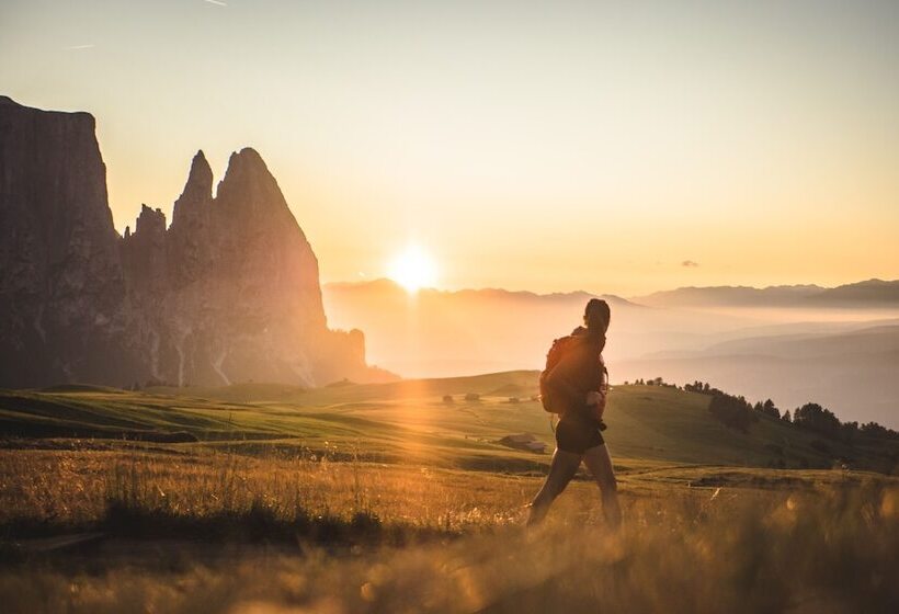 酒店 Adler Spa Resort Dolomiti