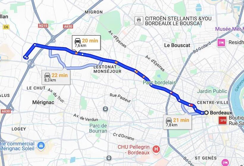 호텔 Best Western Saint Exupéry Eysines   Bordeaux Ouest