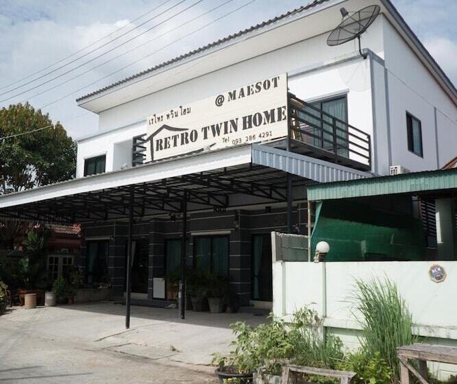 膳宿费 Retro Twin Home @maesot