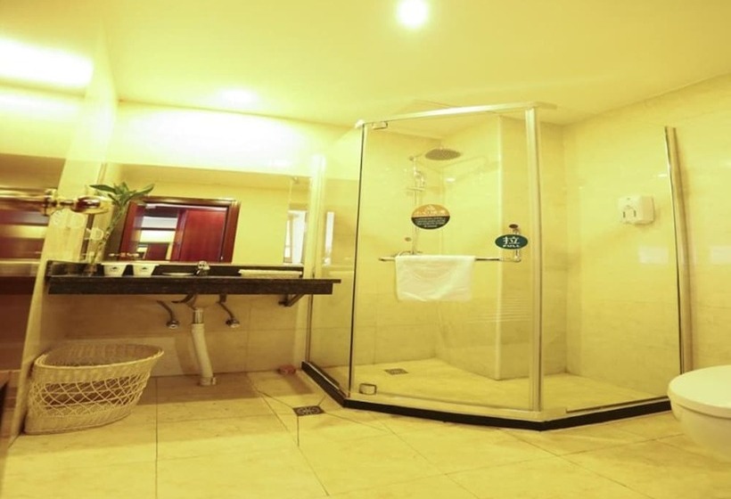 בית מלון כפרי Greentree Inn Anhui Fuyang Taihe South Xiyang Road Business