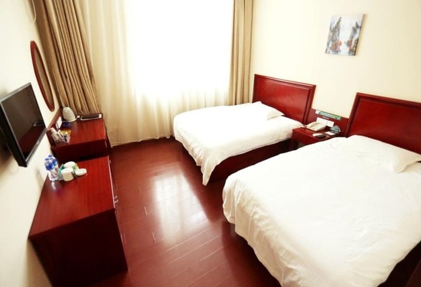 בית מלון כפרי Greentree Inn Anhui Fuyang Taihe South Xiyang Road Business