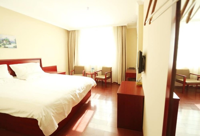 בית מלון כפרי Greentree Inn Anhui Fuyang Taihe South Xiyang Road Business