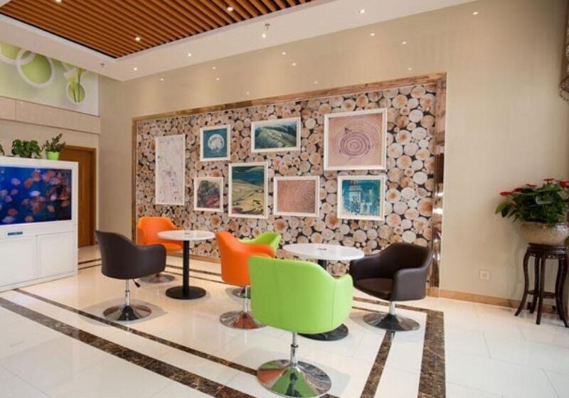 호텔 Greentree Inn Maanshan Hanshan District Jiuwu Square