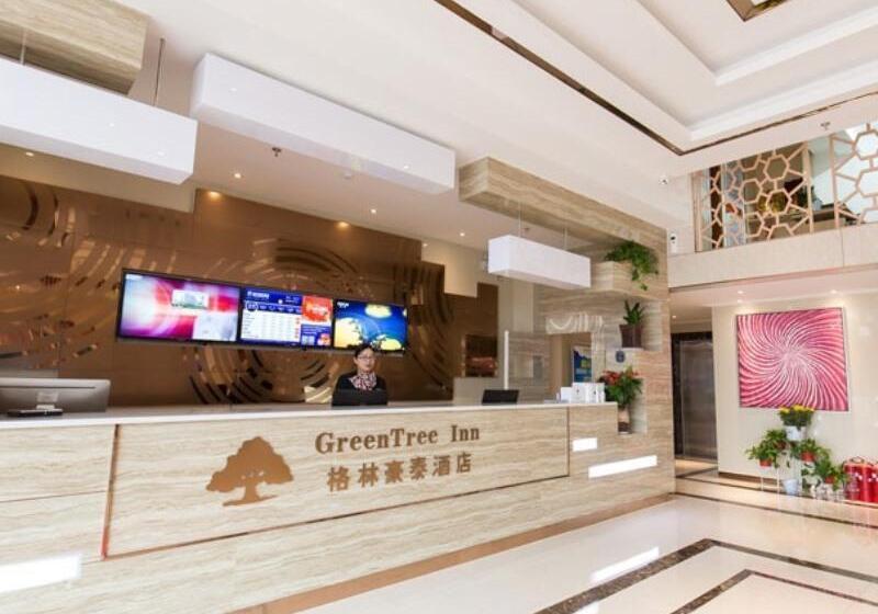 호텔 Greentree Inn Maanshan Hanshan District Jiuwu Square