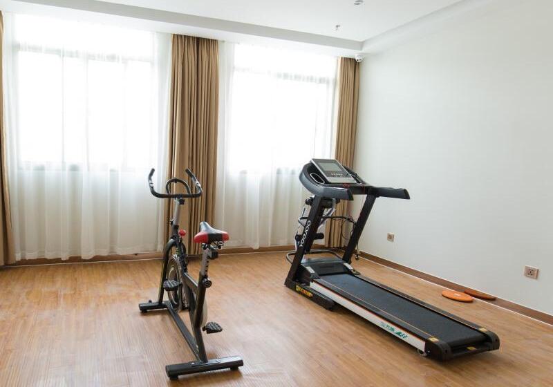 호텔 Greentree Inn Maanshan Hanshan District Jiuwu Square