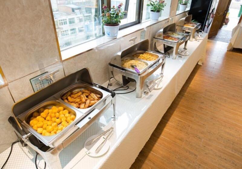 호텔 Greentree Inn Maanshan Hanshan District Jiuwu Square