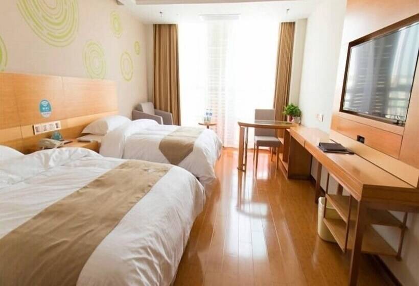 호텔 Greentree Inn Maanshan Hanshan District Jiuwu Square