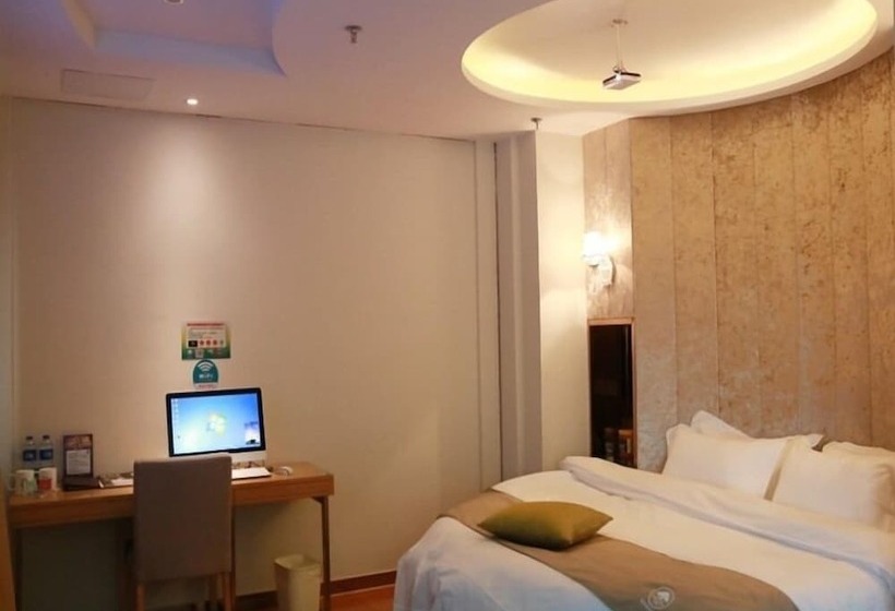 호텔 Greentree Inn Maanshan Hanshan District Jiuwu Square