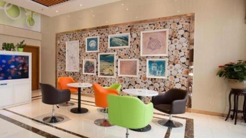 호텔 Greentree Inn Maanshan Hanshan District Jiuwu Square