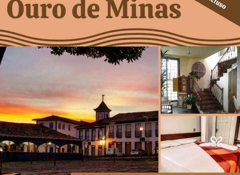 ホテル Pousada Ouro De Minas