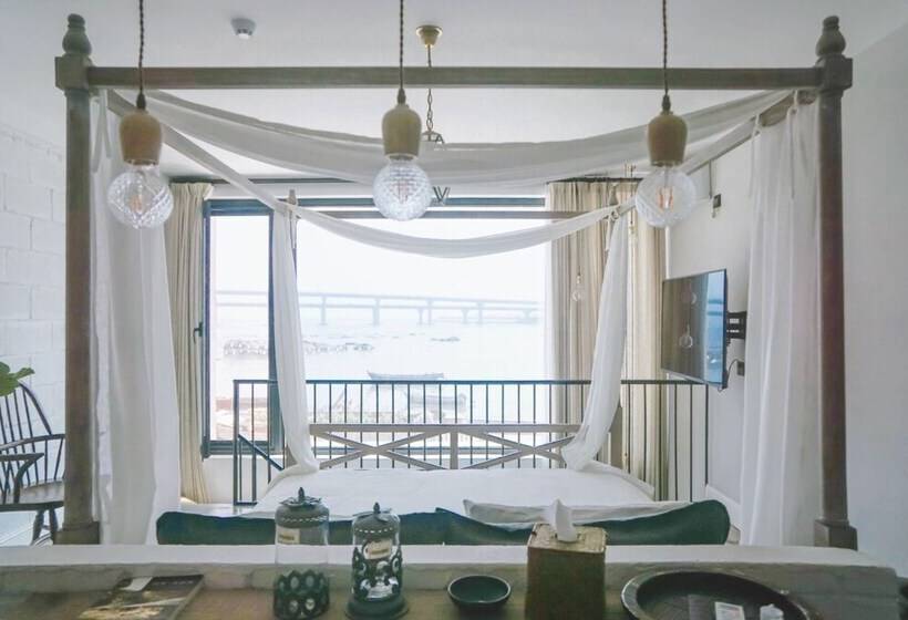 بنسيون Dalian Wild Sea Hostel