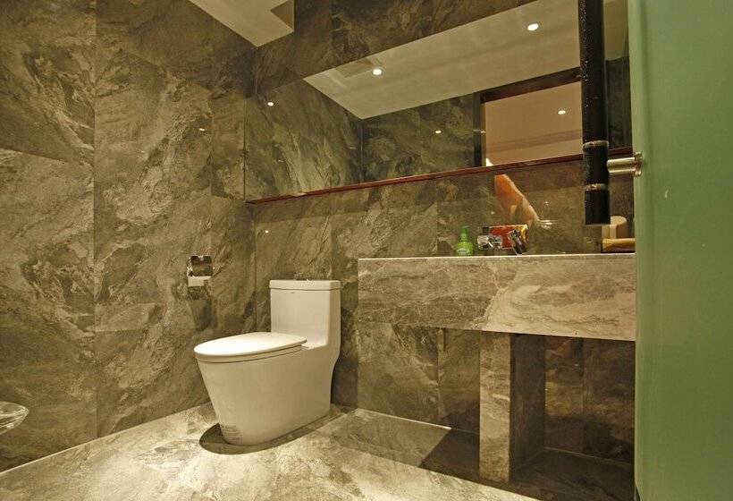 בית מלון כפרי 張家界武陵源北岸輕奢客棧 森林公園店