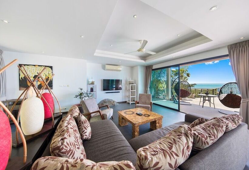 Ban Nai Fan 4 Bed Pool Villa With Seaview In Choengmon