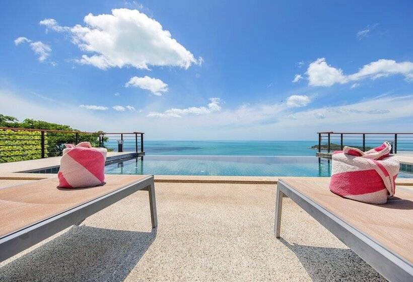 Ban Nai Fan 4 Bed Pool Villa With Seaview In Choengmon