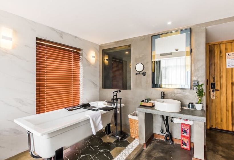 پانسیون Suzhou Shushan Amber Time Shushanhuaju