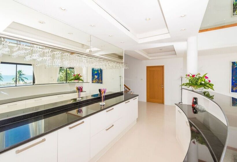 White Stone   Luxurious Sunset View 4 Bed Pool Villa