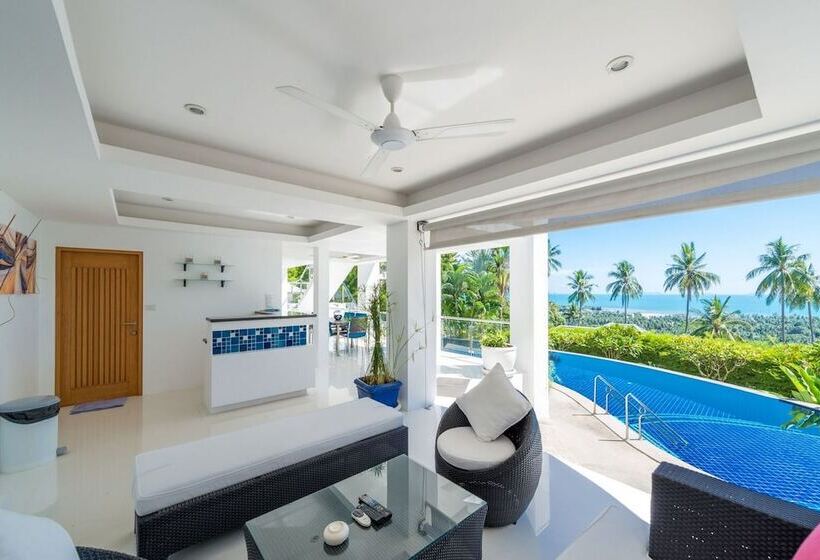 White Stone   Luxurious Sunset View 4 Bed Pool Villa