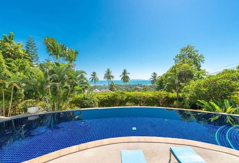 White Stone   Luxurious Sunset View 4 Bed Pool Villa