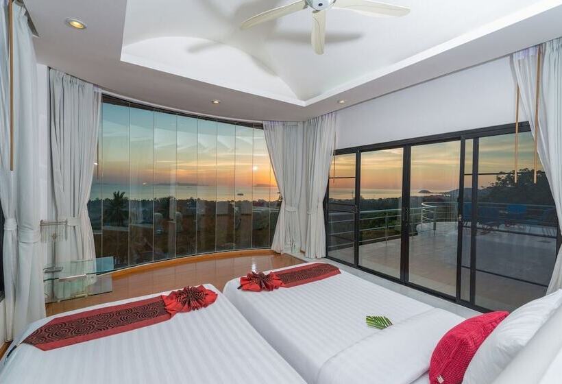 White Stone   Luxurious Sunset View 4 Bed Pool Villa