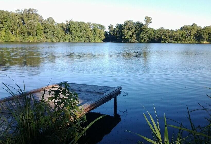 ホテル Camping De L'ile Blanc