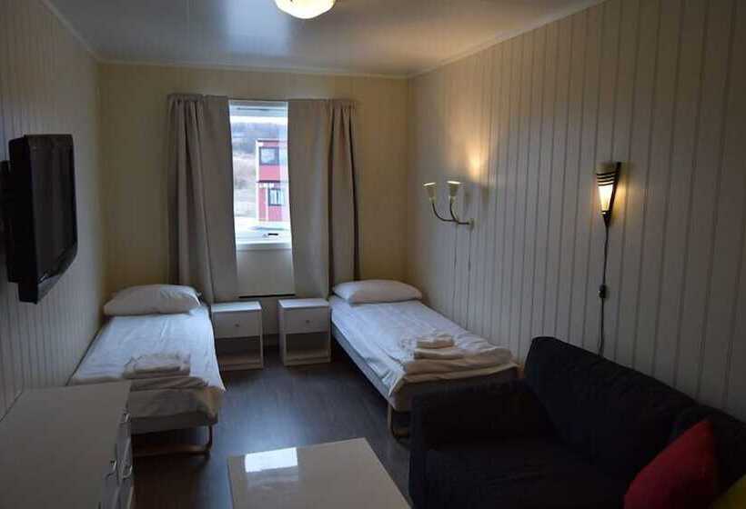 호스텔 Lundhøgda Camping Og Motell