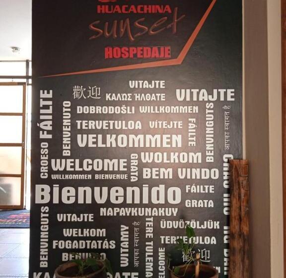 هاستل Hostal Huacachina Sunset