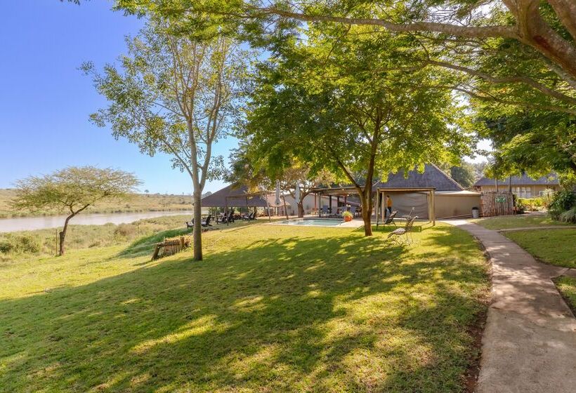 호텔 Crocodile Bridge Safari Lodge