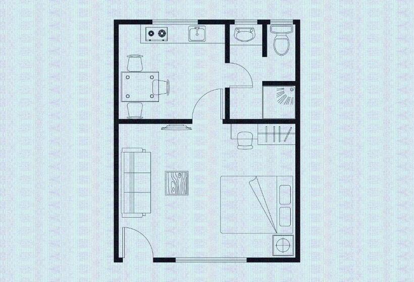 モーテル Tudor Motor Lodge