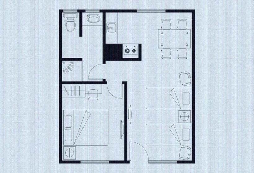 モーテル Tudor Motor Lodge