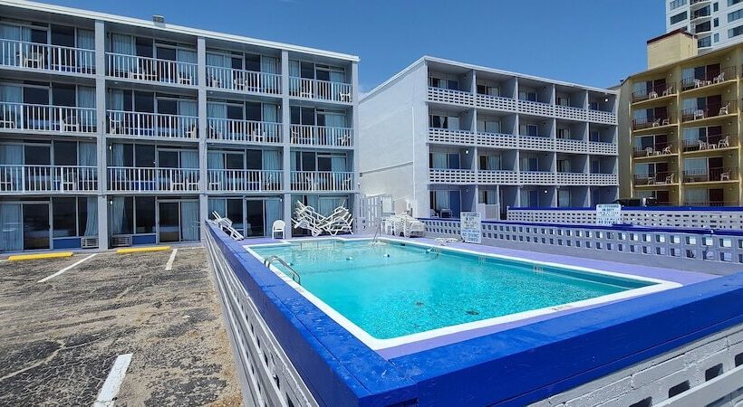 モーテル Oceanfront Twilight Surf