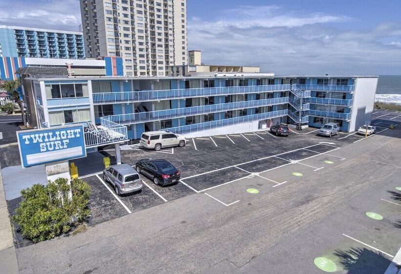 モーテル Oceanfront Twilight Surf