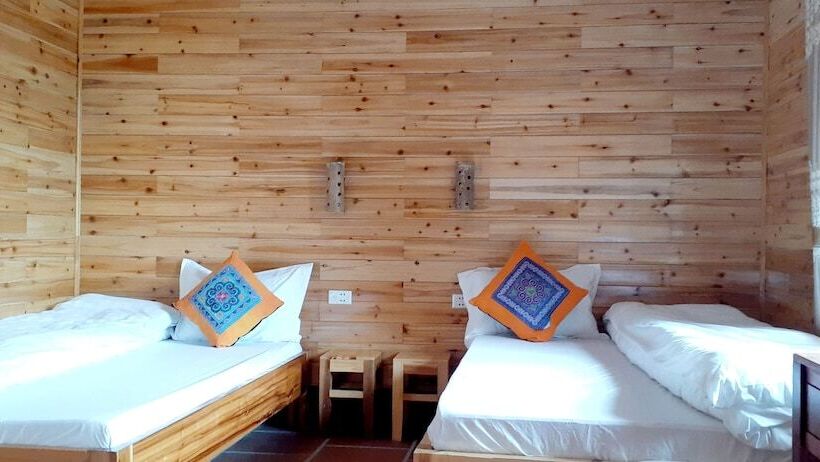 تختخواب و صبحانه Sa House Bac Ha