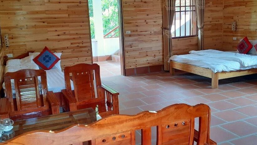 تختخواب و صبحانه Sa House Bac Ha