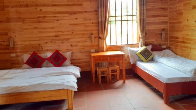 تختخواب و صبحانه Sa House Bac Ha