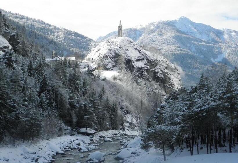 펜션 Gîte Auberge Les Terres Blanches De Méolans