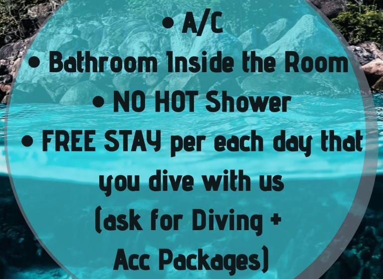 ユースホステル Dpm Koh Tao Diving Hotel & Bar