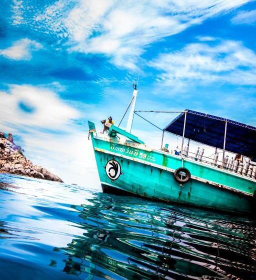 ユースホステル Dpm Koh Tao Diving Hotel & Bar