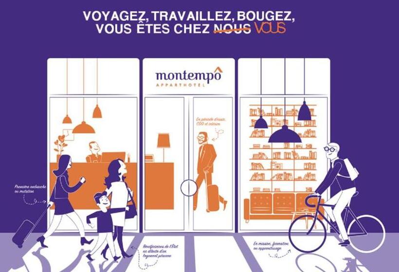 فندق Montempô Apparthôtel Cdg Goussainville