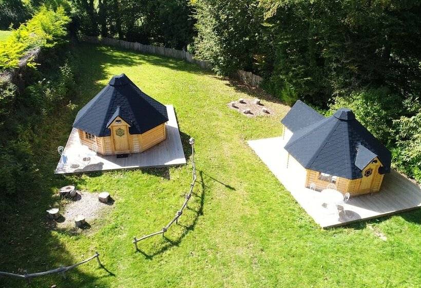 호텔 Insolites Du Camping De Trezulien