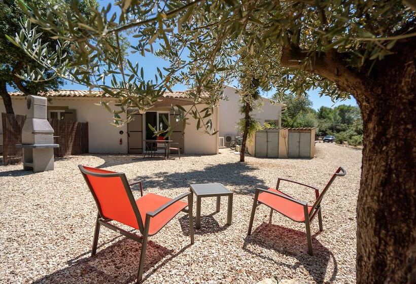 צימר Mas La Chêneraie Lourmarin   Au Calme, à 10 Mn Du Centre Ville à Pied